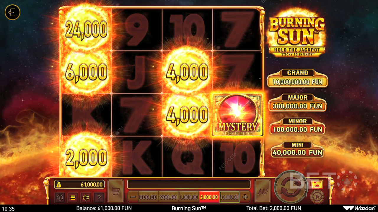 Burning Sun Jeu Gratuit