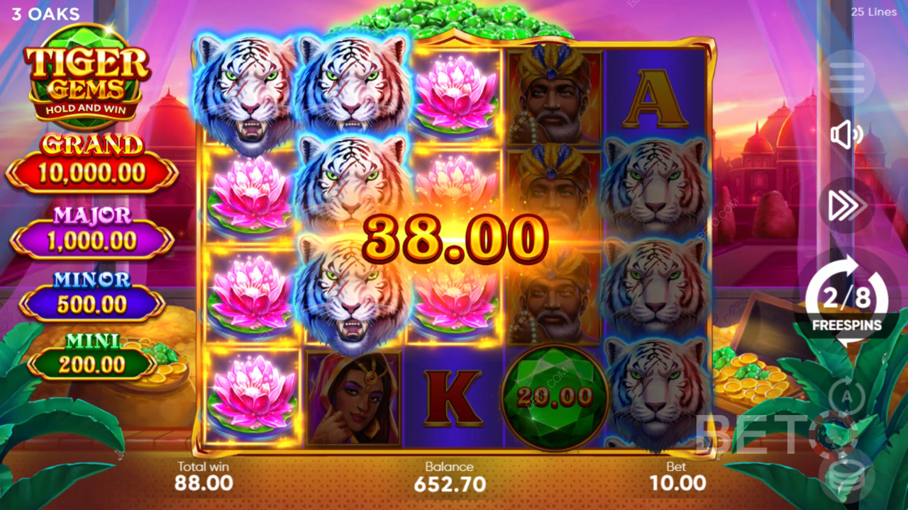 Tiger Gems : Une machine à sous en ligne qui vaut le détour?