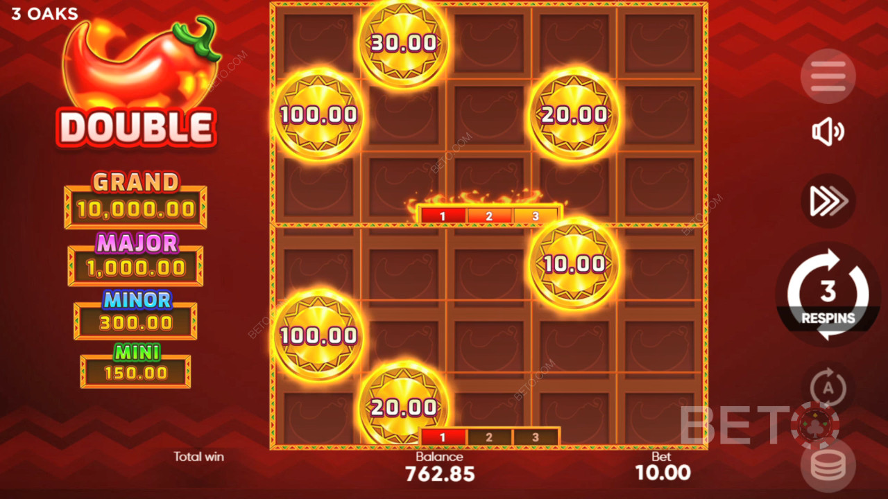 Comment jouer aux 3 Hot Chillies de 3 Oaks Gaming?