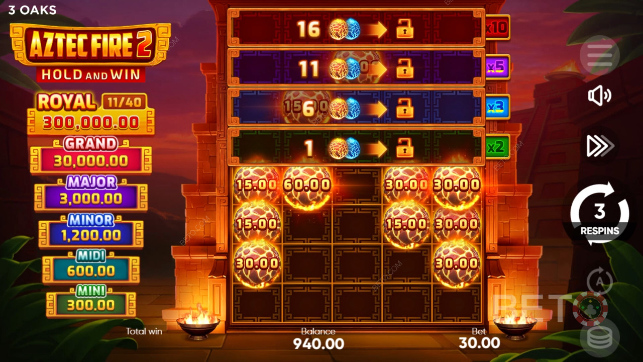 Aztec Fire 2 : Une machine à sous en ligne qui vaut le détour?