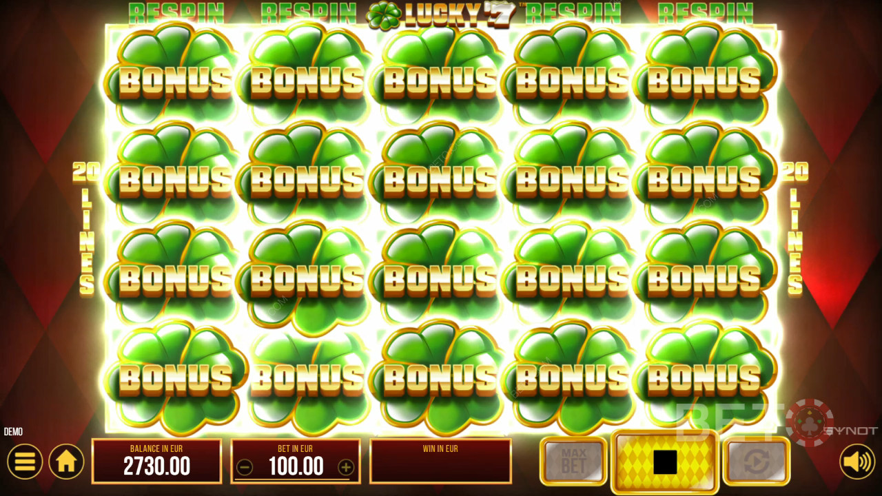 Fonctionnalités bonus expliquées dans Lucky 77 par SYNOT Games