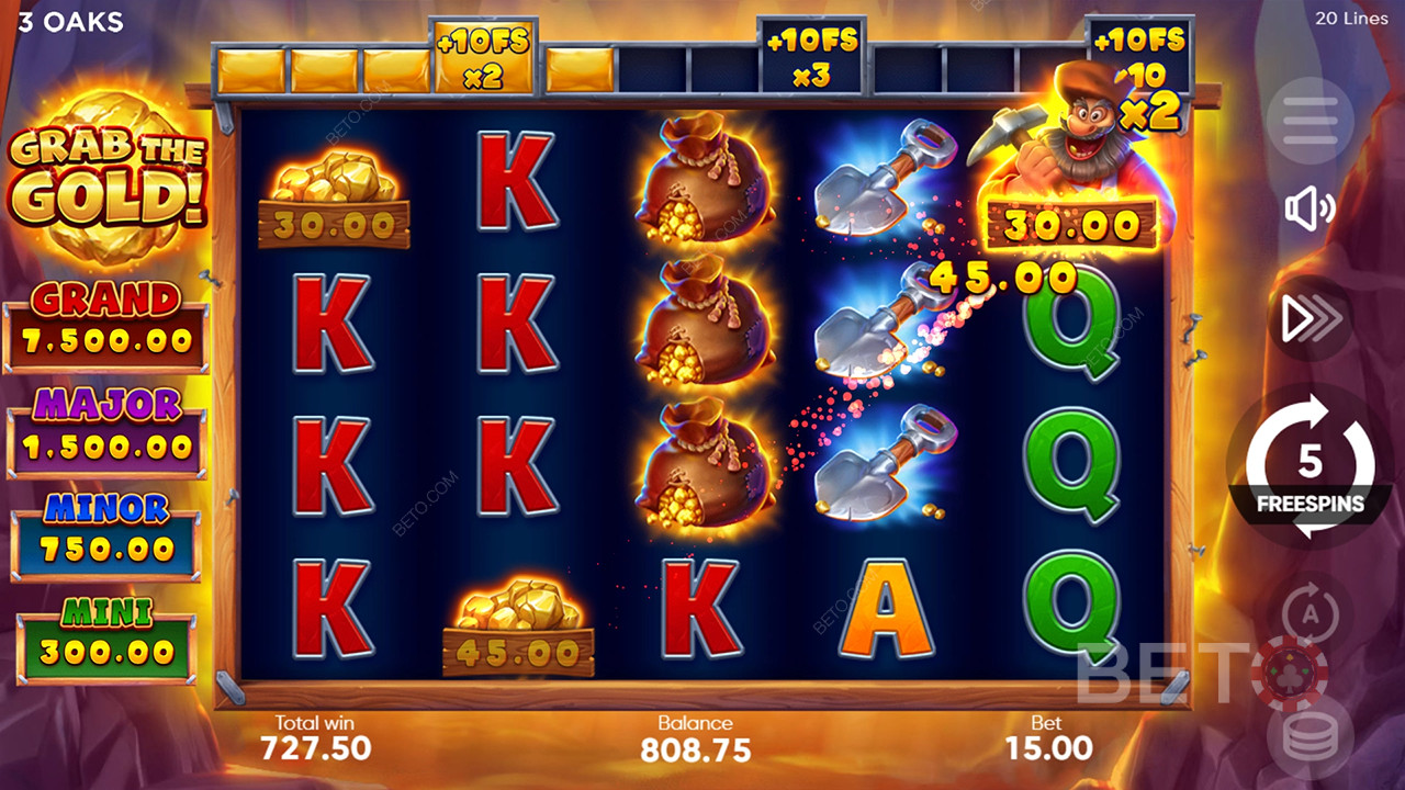 Grab The Gold! Jeu Gratuit
