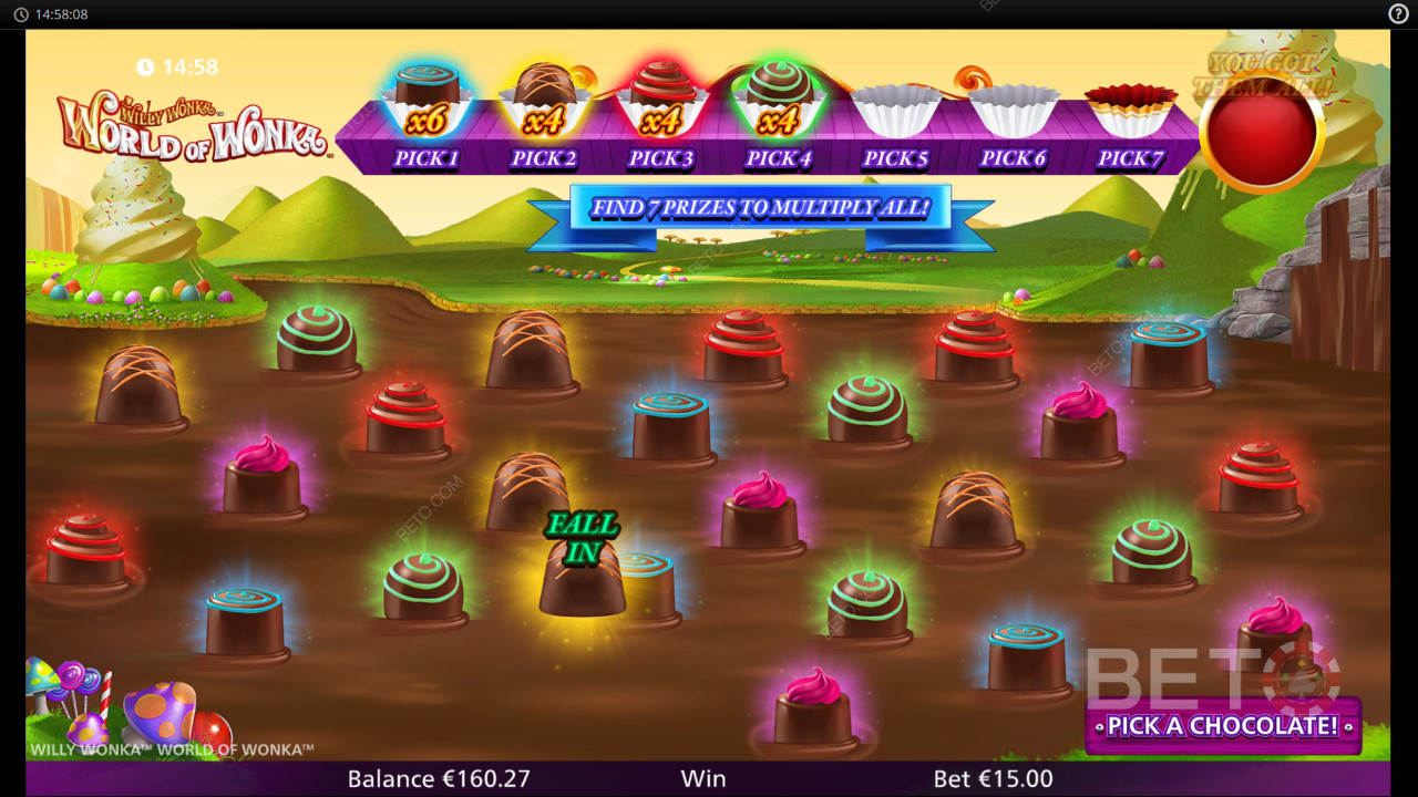 World of Wonka Revue par BETO Slots