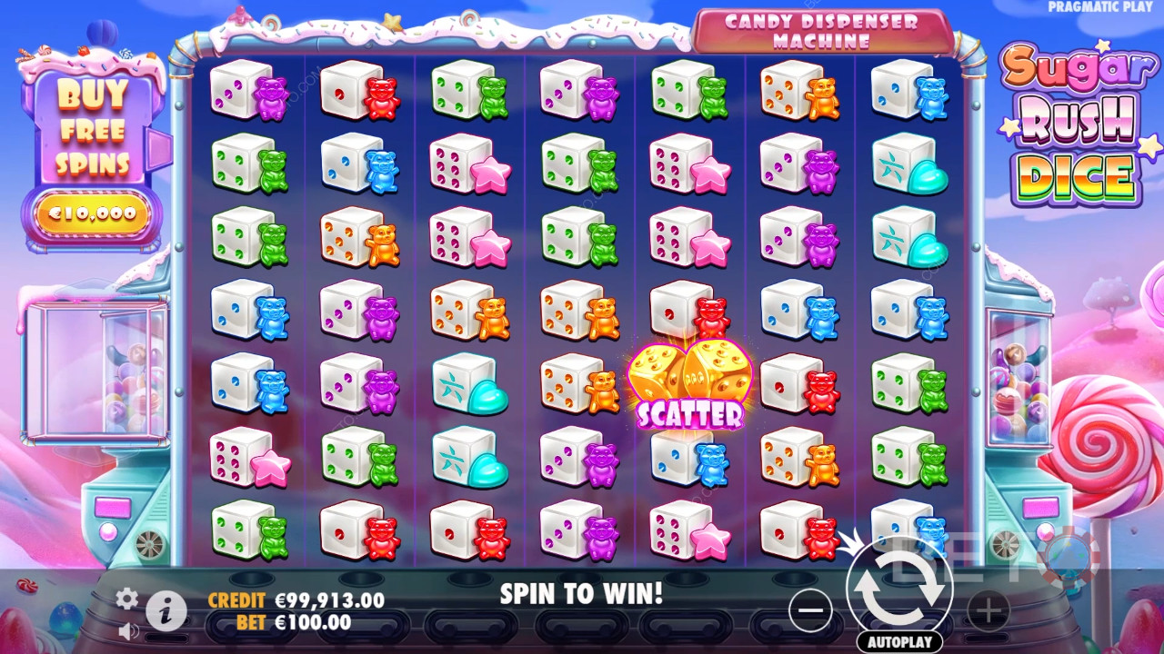 Verdict pour la machine à sous en ligne Sugar Rush Dice