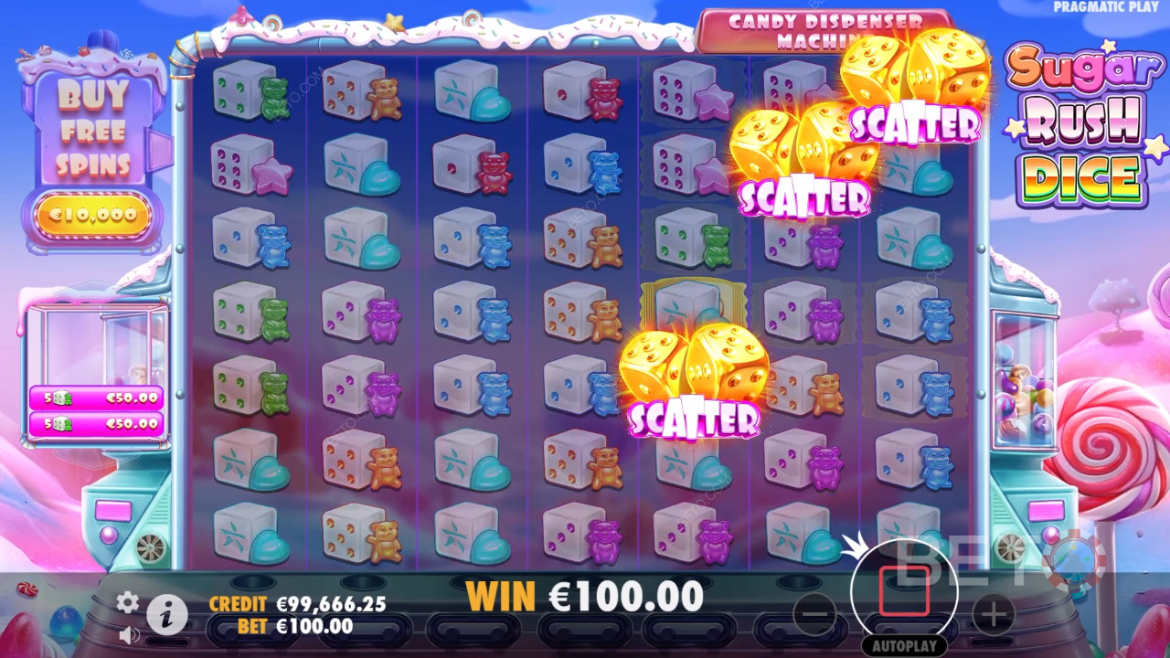 Sugar Rush Dice Jeu Gratuit