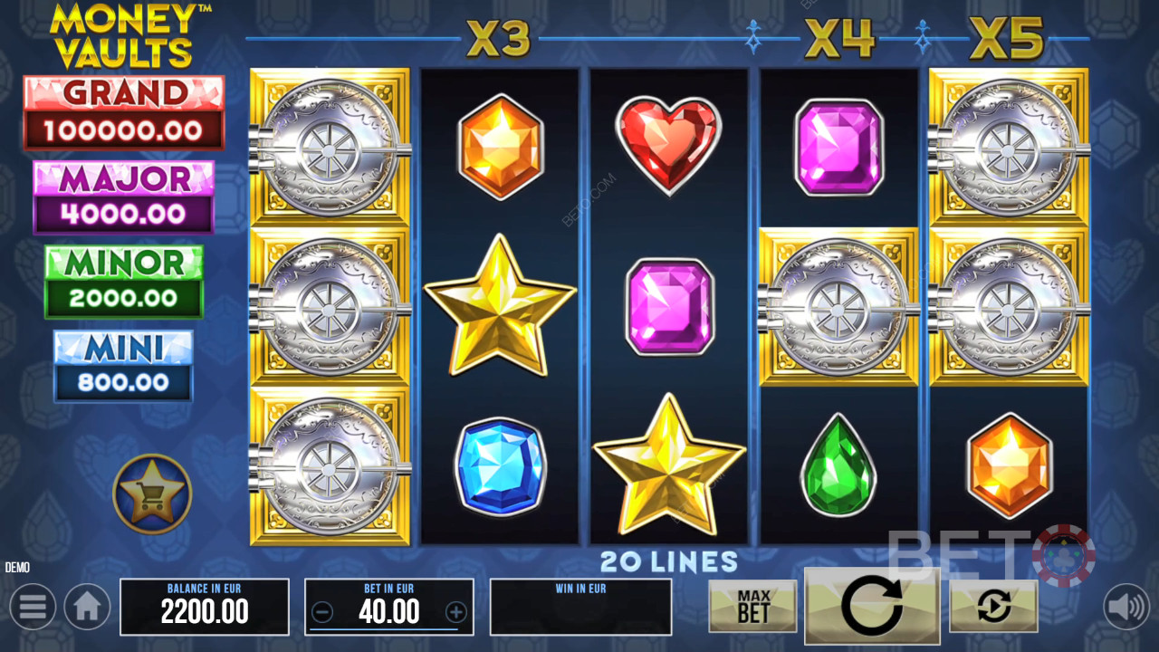 Money Vaults Jeu Gratuit