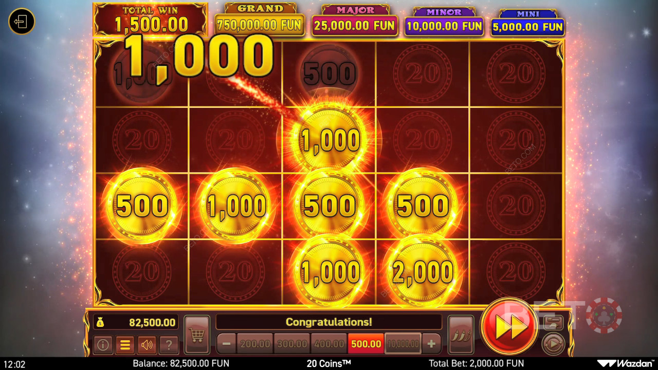 20 Coins Jeu Gratuit
