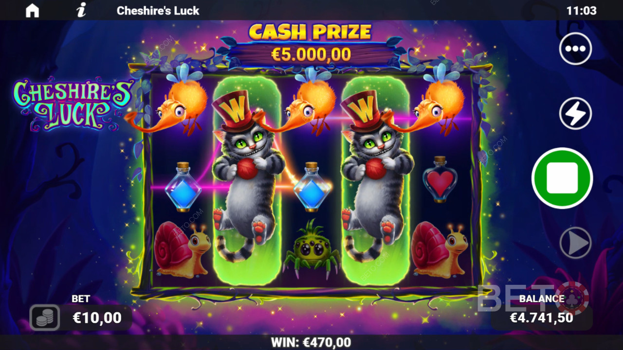 Cheshire's Luck Jeu Gratuit
