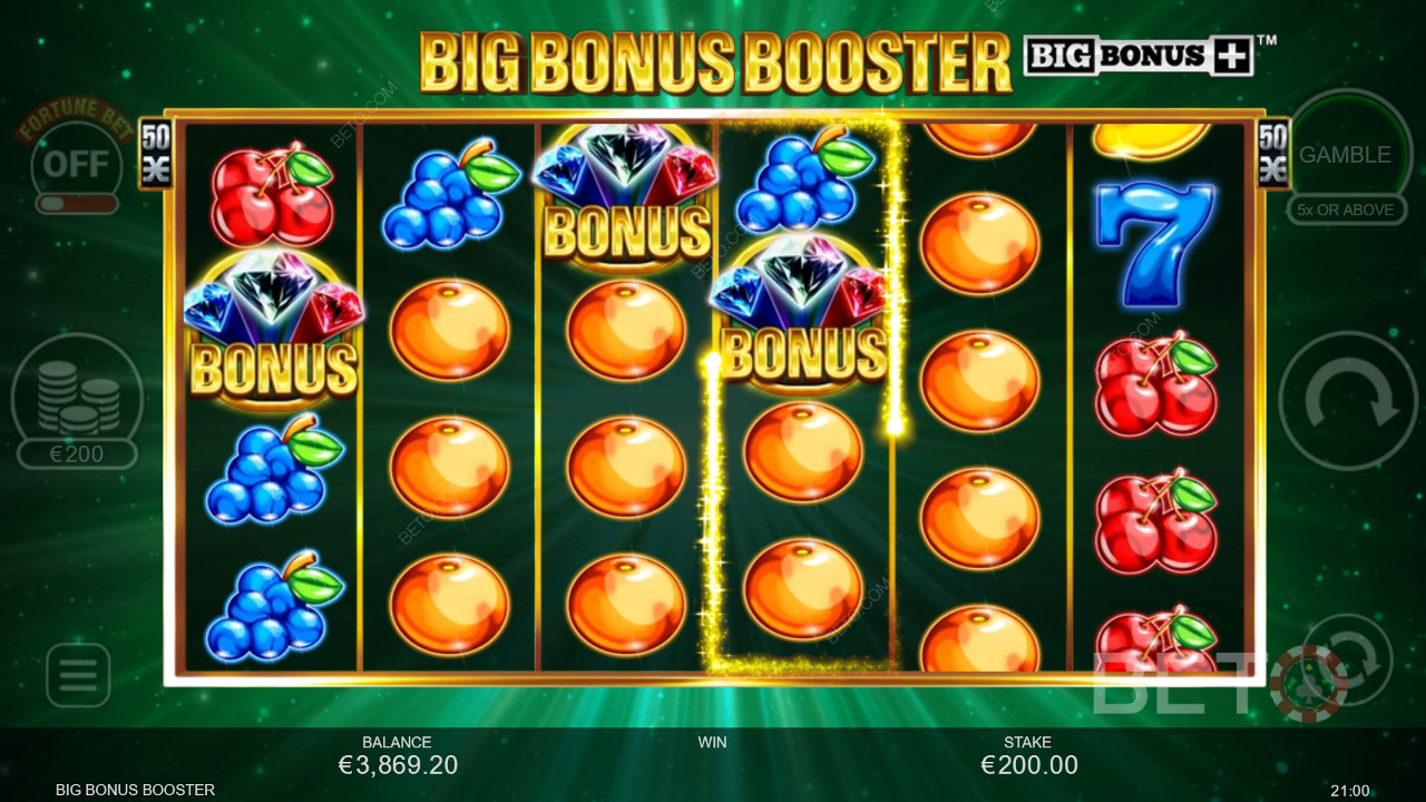 Big Bonus Booster : Une machine à sous qui vaut le détour?