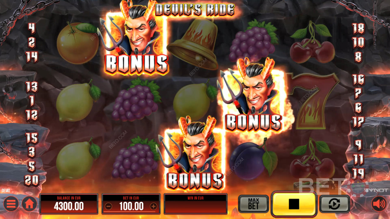 Devil's Ride Jeu Gratuit