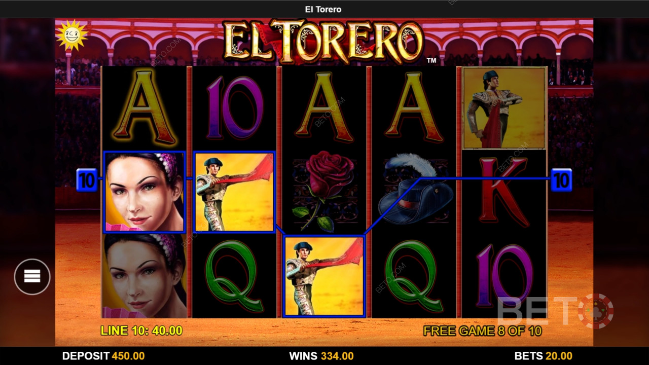 Gagnez 1 000x votre mise à la machine à sous El Torero!