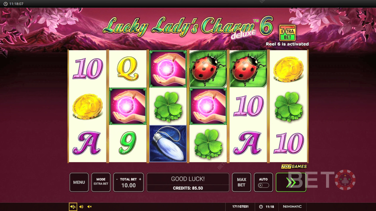 Lucky Lady's Charm deluxe 6 Jeu Gratuit