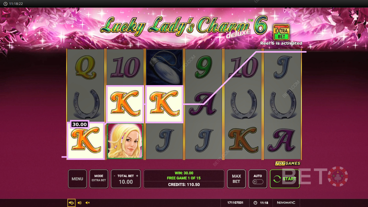 Gagnez 12 804 fois votre mise dans la machine à sous vidéo Lucky Lady