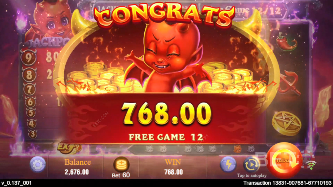 Comment jouer à Devil Fire de TaDa Gaming?