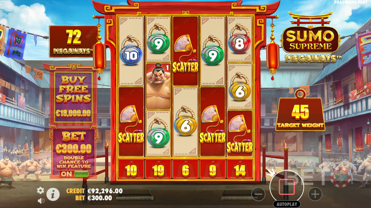 Sumo Supreme Megaways Revue par BETO Slots