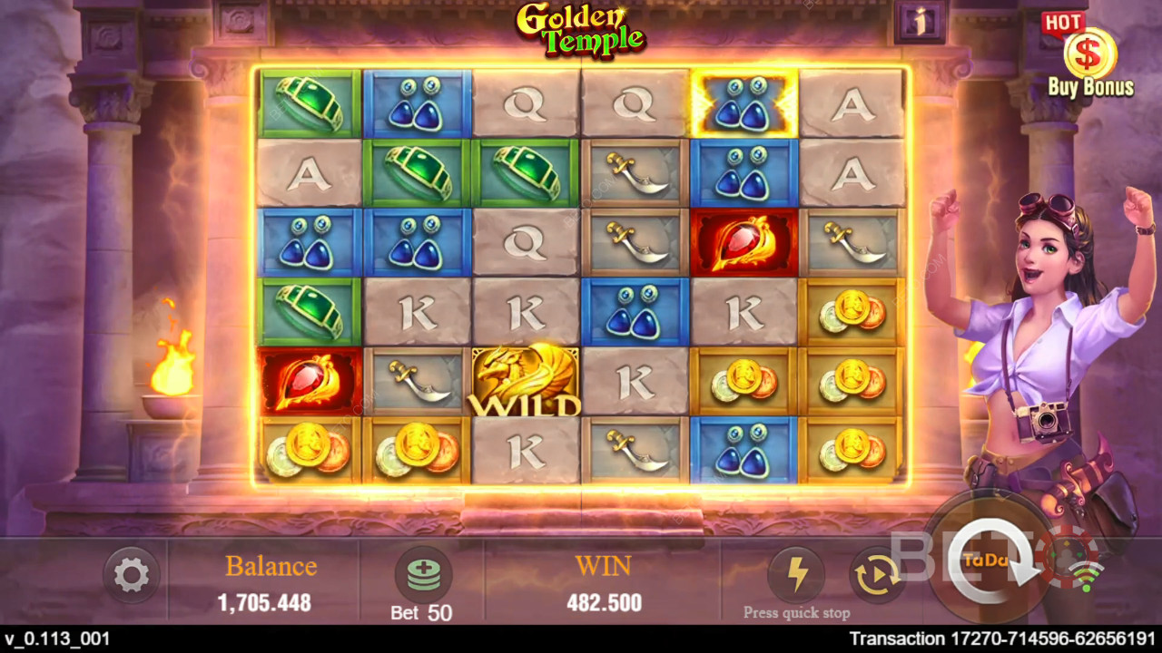 Golden Temple (TaDa Gaming) Jeu Gratuit