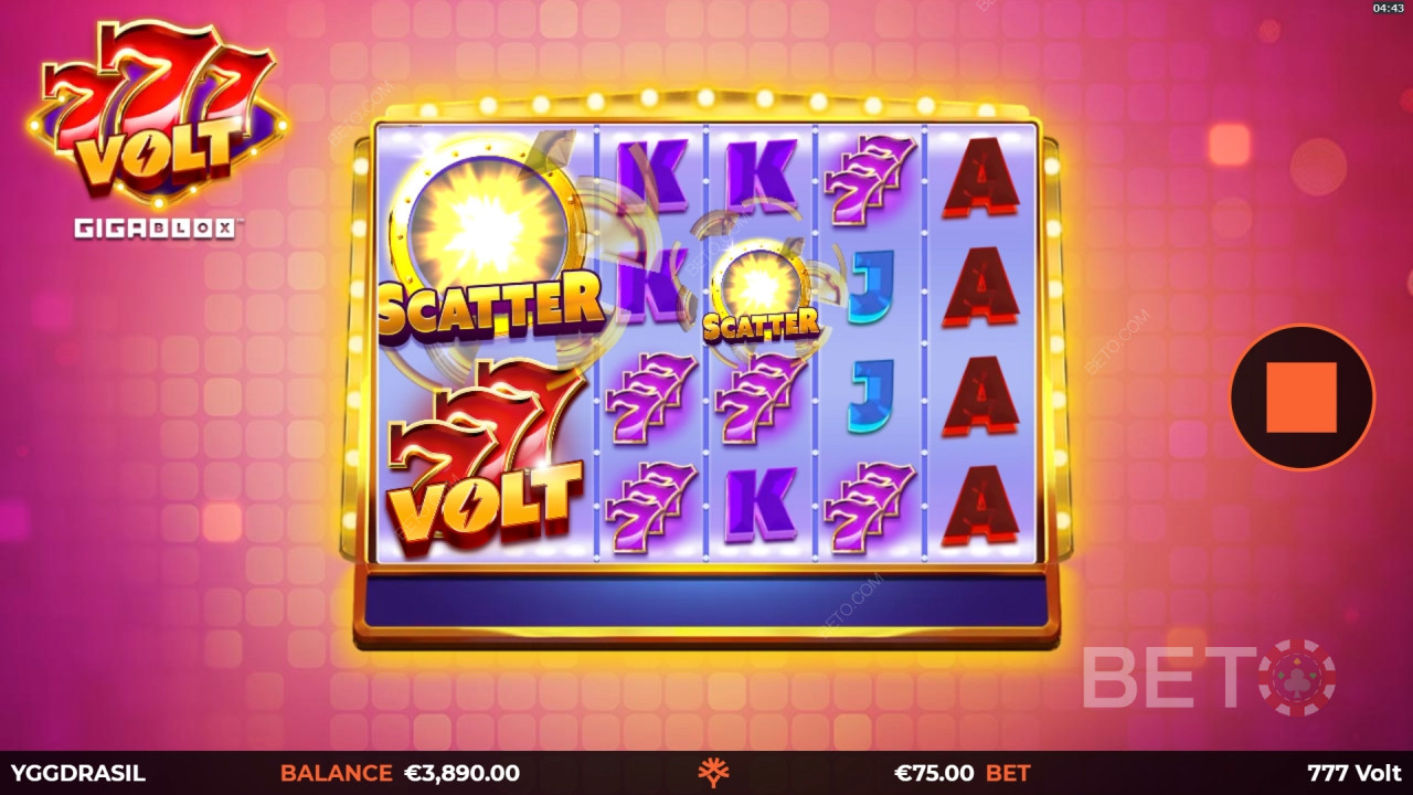 777 Volt GigaBlox Revue par BETO Slots