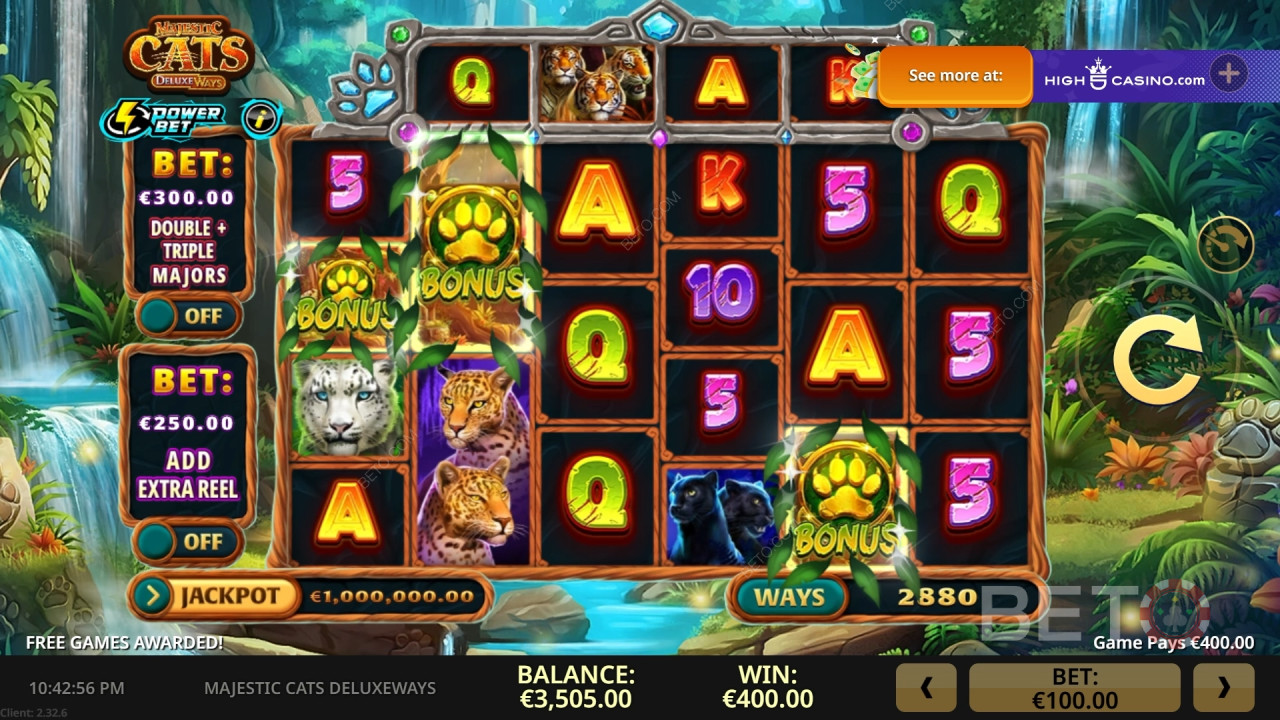 Majestic Cats DeluxeWays Jeu Gratuit