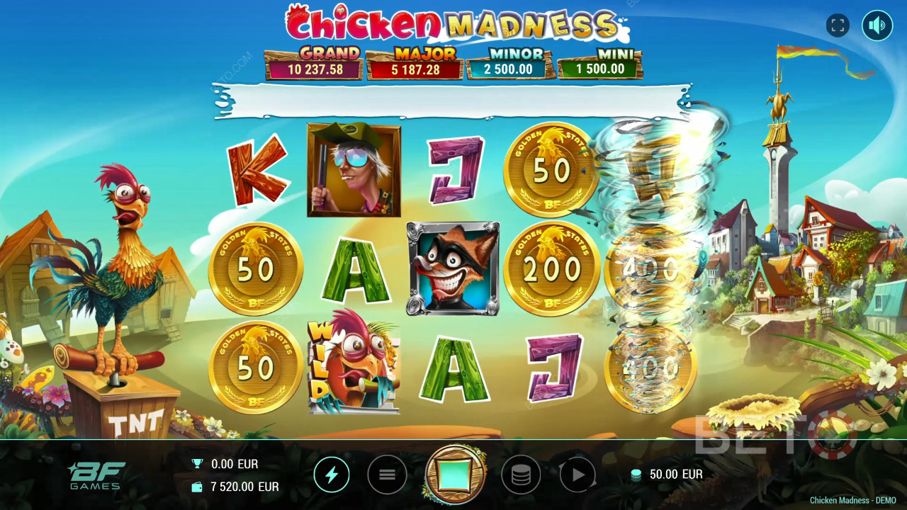 Chicken Madness Jeu Gratuit