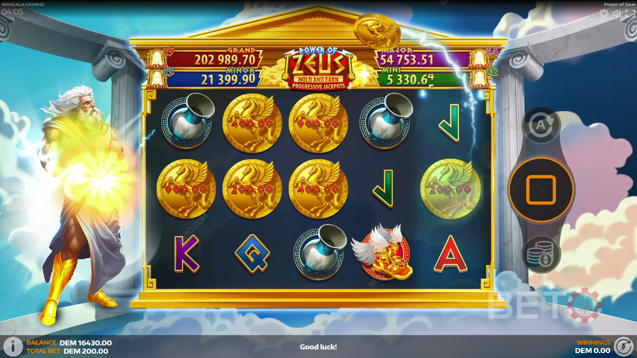 Power of Zeus (Mancala Gaming) Jeu Gratuit
