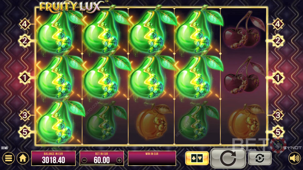 Fruity Lux Critique de BETO Slots