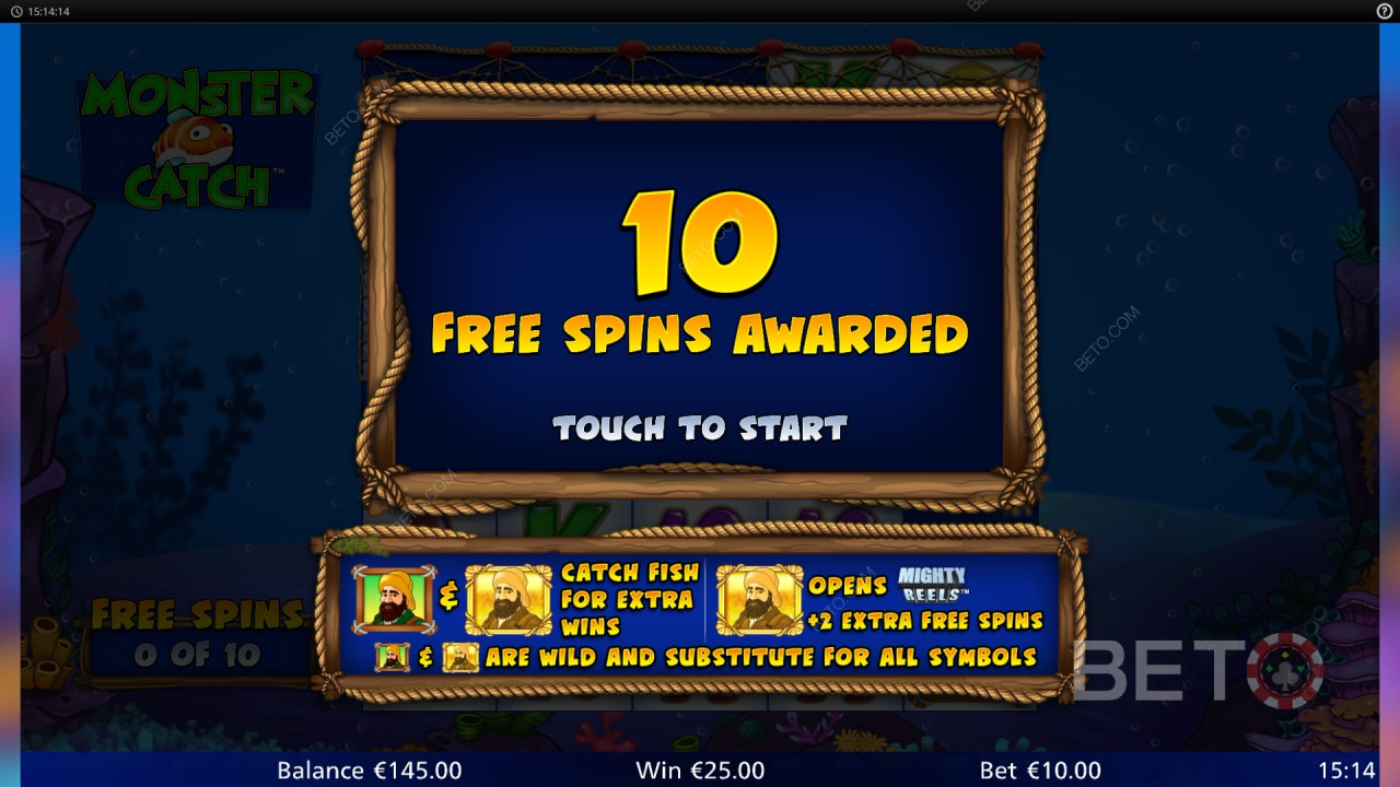 Les bonus expliqués dans Monster Catch par Light and Wonder