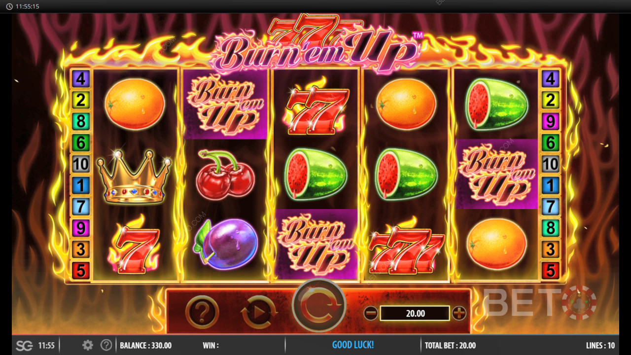 777 Burn' Em Up Jeu Gratuit
