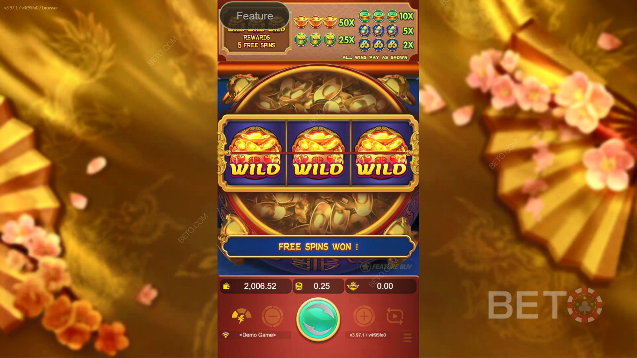 Les bonus expliqués dans Treasure Bowl par JDB