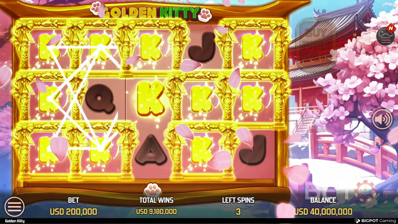 Golden Kitty Revue par BETO Slots