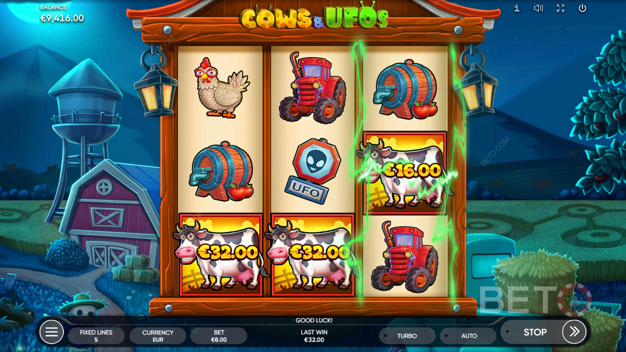 Cows & UFOs Jeu Gratuit