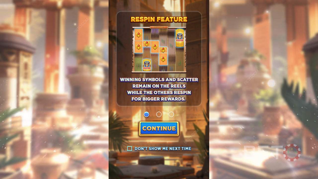 Fonctionnalités bonus expliquées dans Secrets of Anubis par Spadegaming