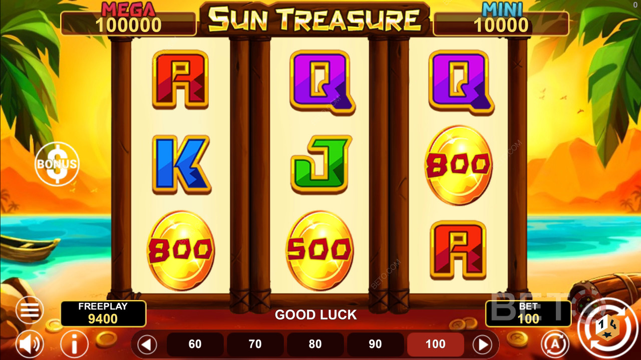 Sun Treasure Hold & Win Jeu Gratuit