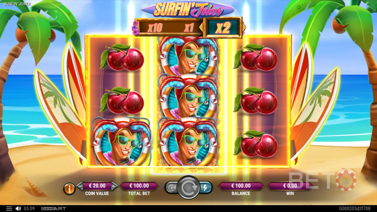Surfin’ Joker Jeu Gratuit