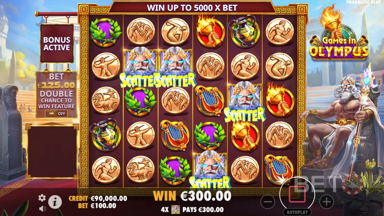 Games in Olympus Jeu Gratuit