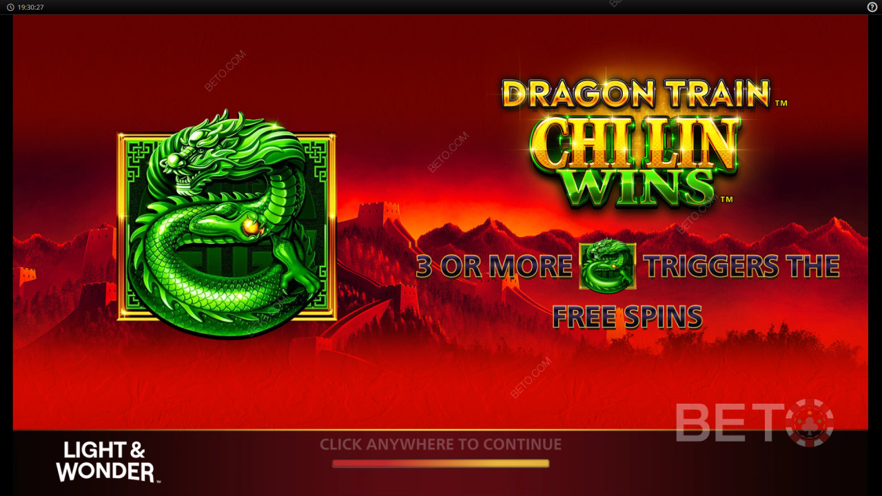 Les bonus expliqués dans Dragon Train Chi Lin Wins by Light and Wonder