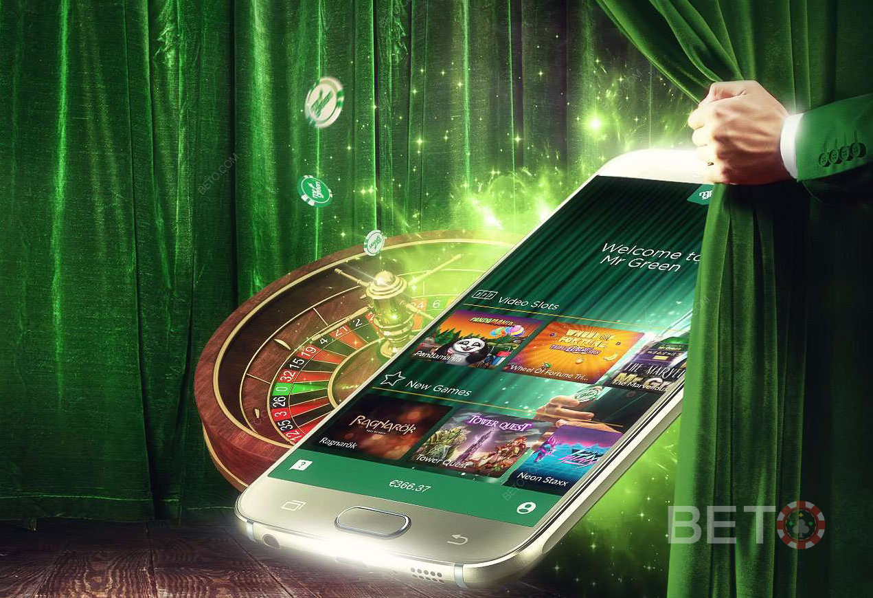 Green gaming et ses jeux peuvent être joués sur tous les appareils mobiles.