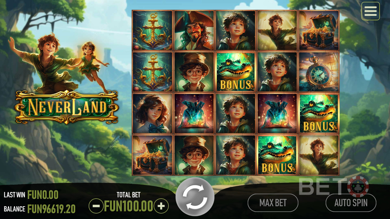 Neverland Jeu Gratuit