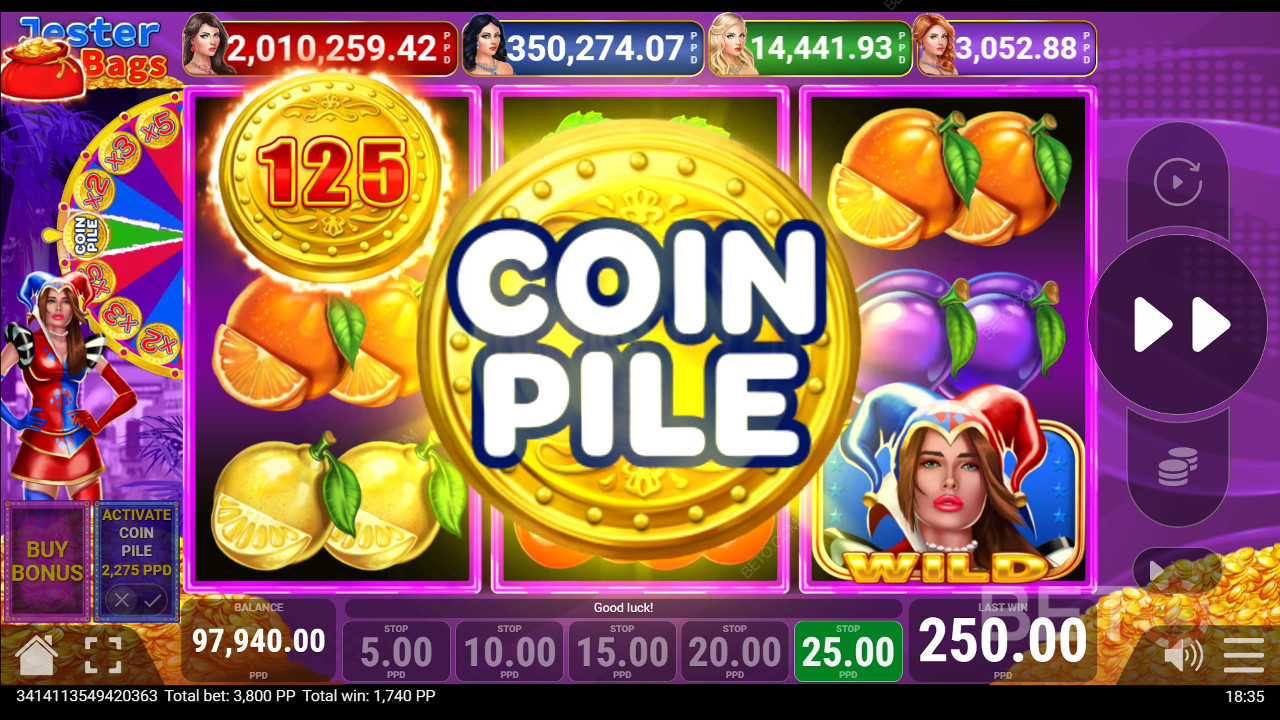 Jester Bags Jeu Gratuit