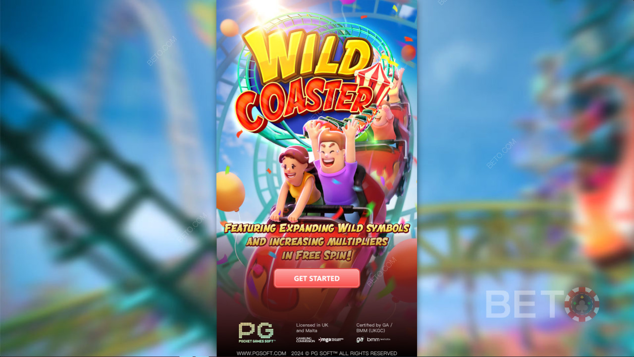 Gagnez 16 465x votre mise dans la machine à sous vidéo Wild Coaster!