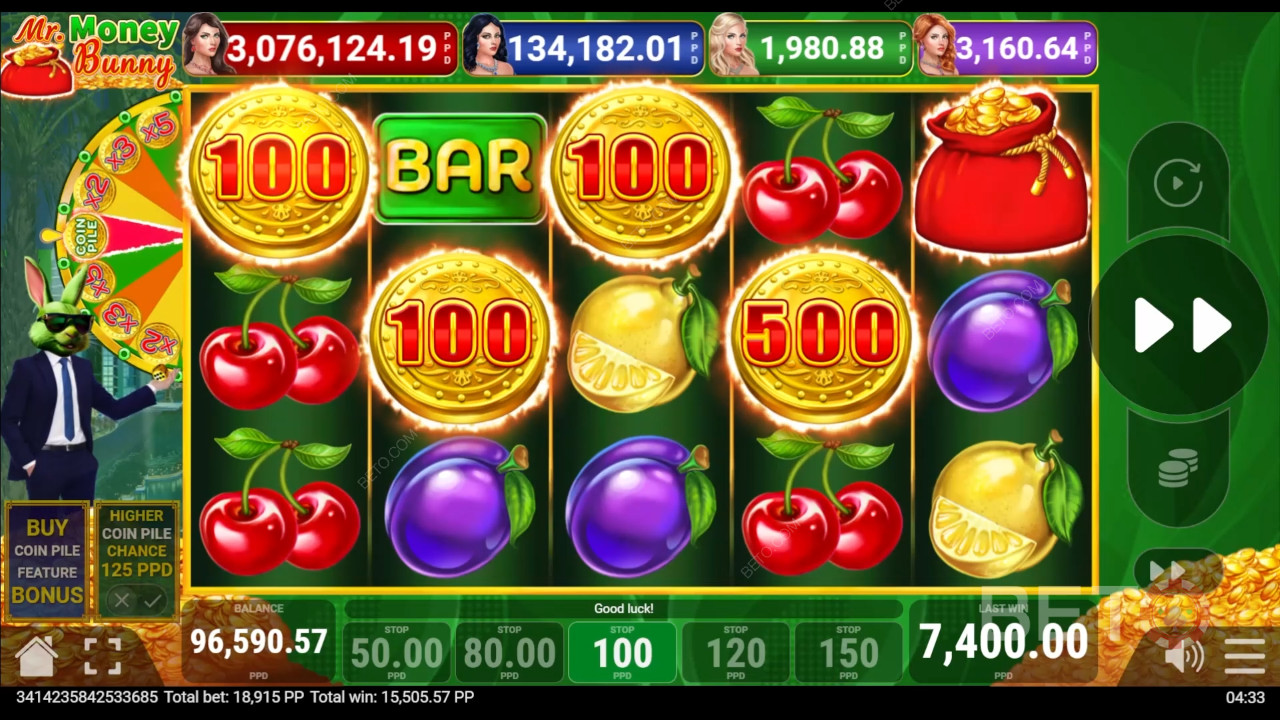 Money Bunny Critique de BETO Slots