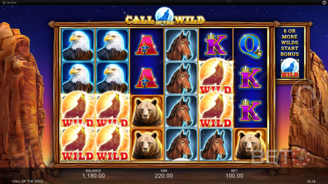 Call of the Wild Revue par BETO Slots