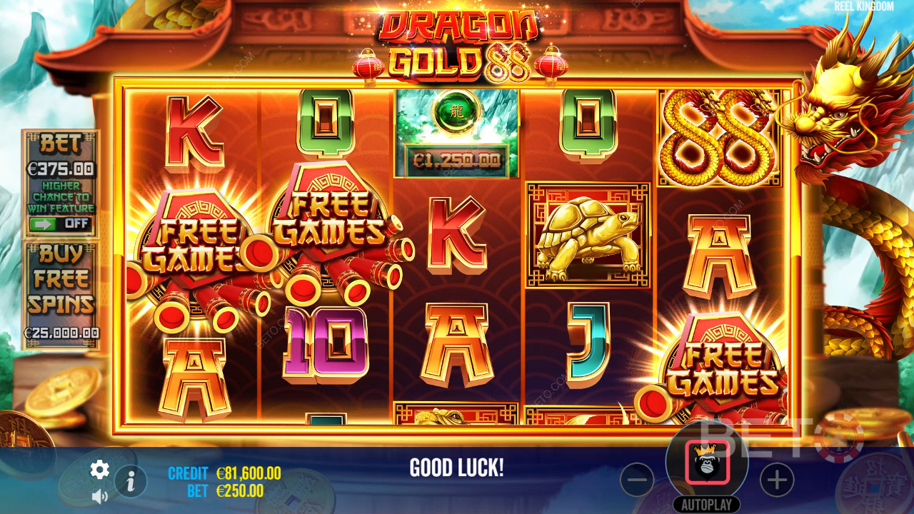 Dragon Gold 88 Jeu Gratuit