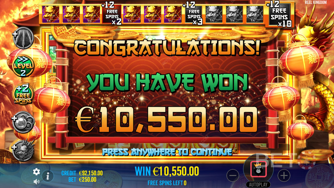 Les bonus expliqués dans Dragon Gold 88 par Reel Kingdom