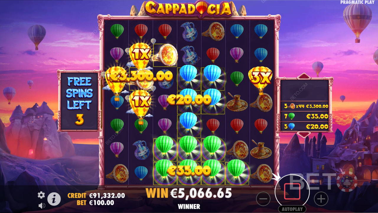 Cappadocia (Pragmatic Play) Jeu Gratuit