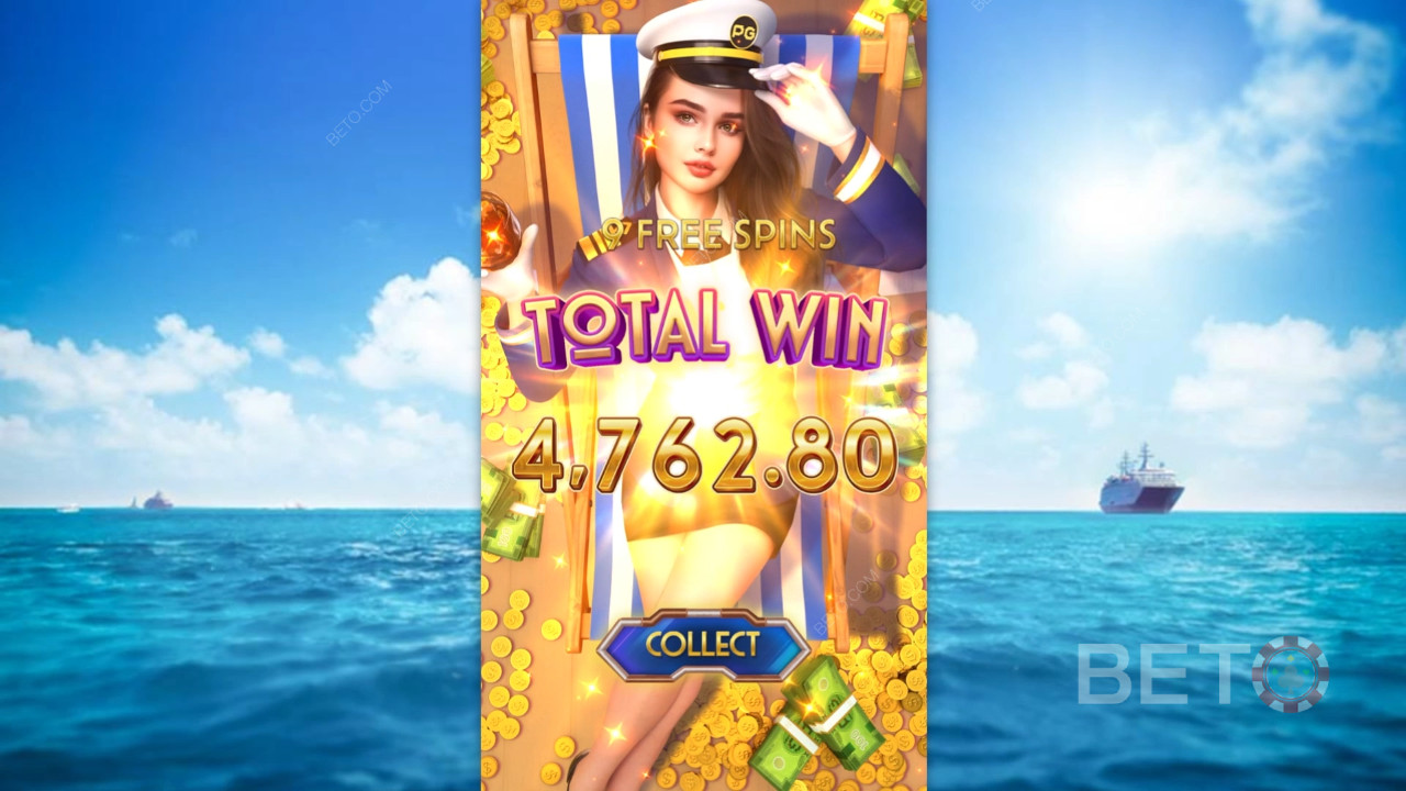 Gagnez 2 500 fois votre mise dans la machine à sous en ligne Cruise Royale!
