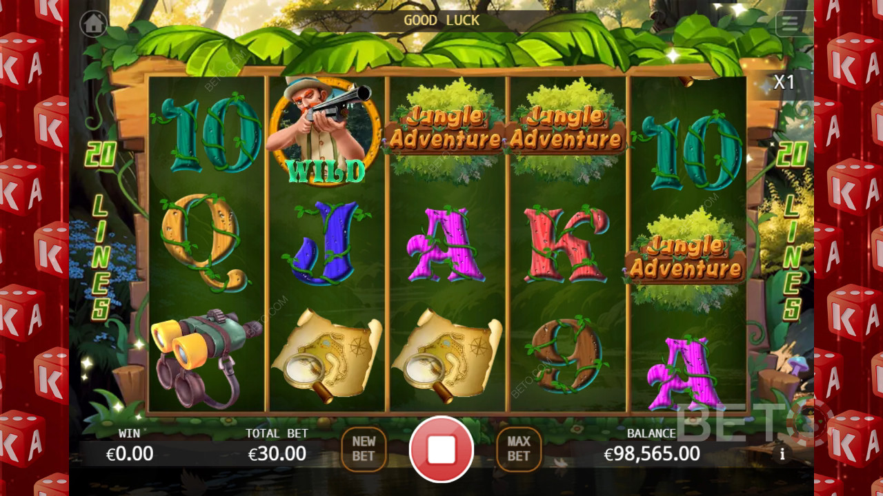 Jungle Adventure Revue par BETO Slots