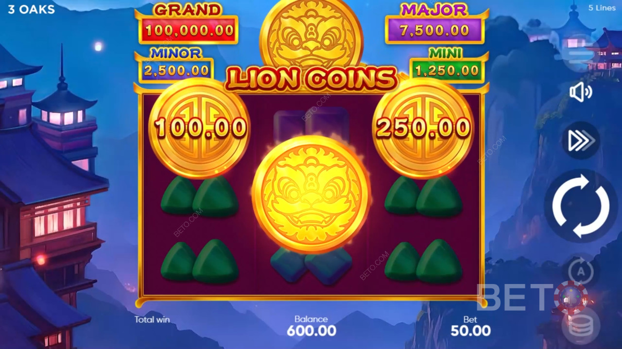 Lion Coins Jeu Gratuit