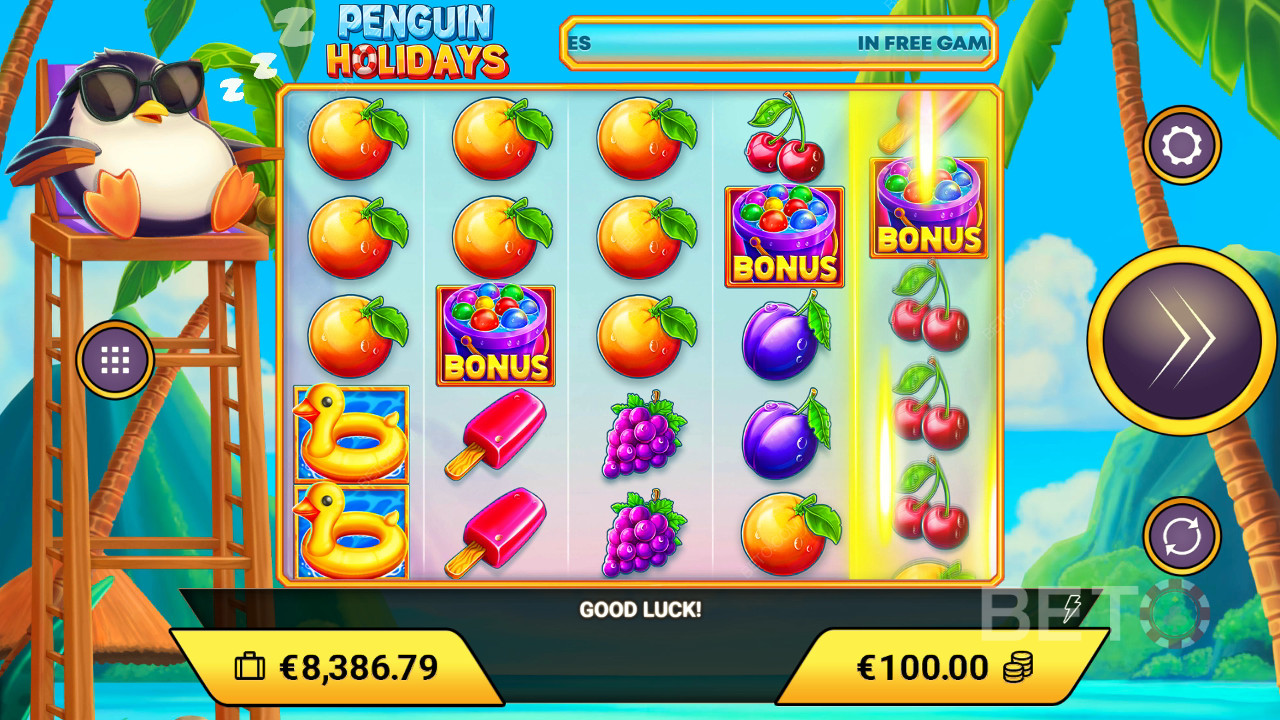 Penguin Holidays Jeu Gratuit