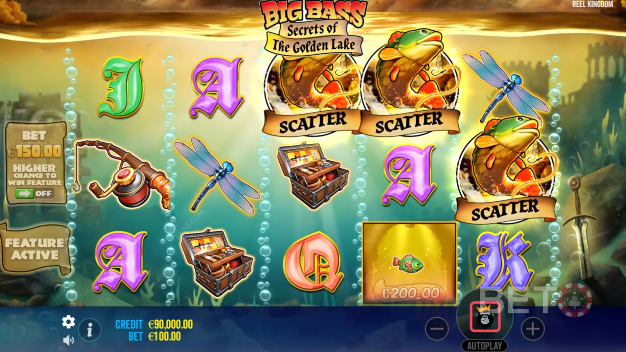 Big Bass Secrets of the Golden Lake Critique de BETO Slots