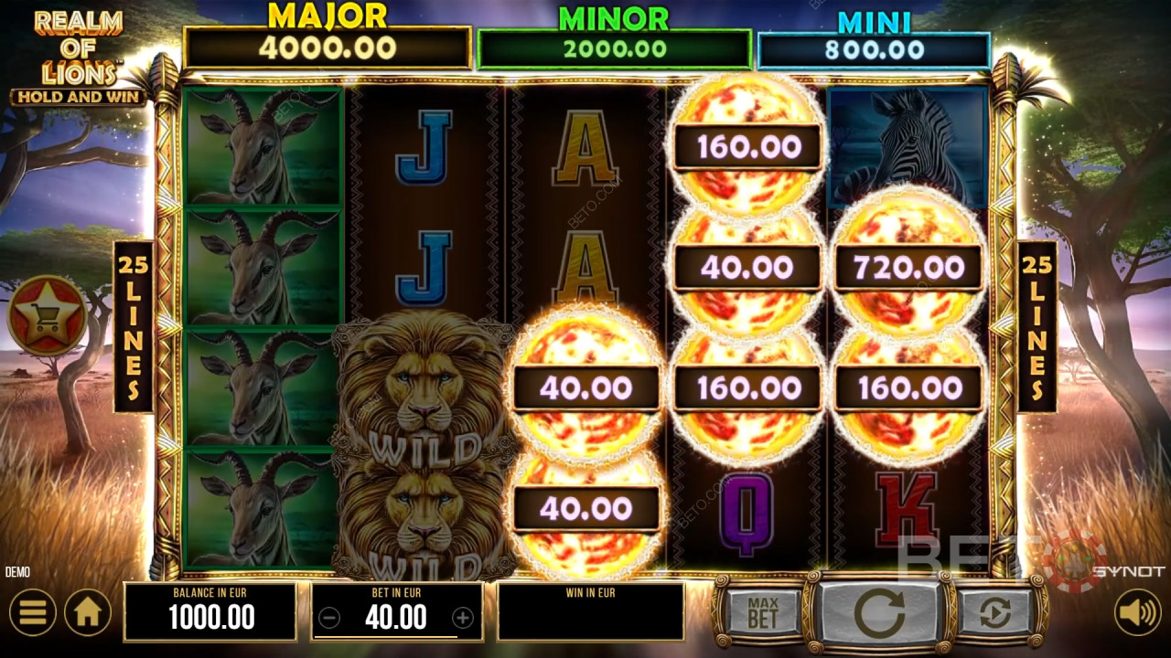 Realm of Lions Revue par BETO Slots